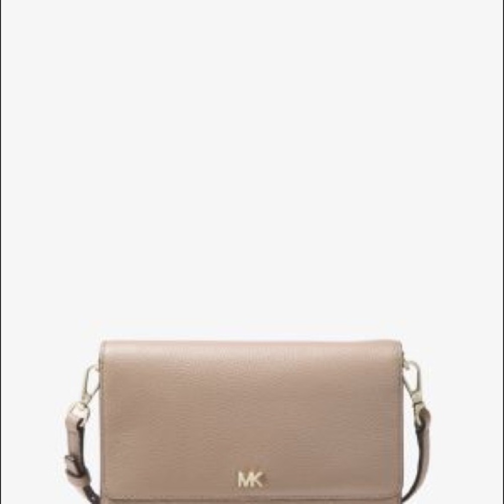 Michael Kors Convertible Crossbody Bag - Beige - Picture 1 of 8